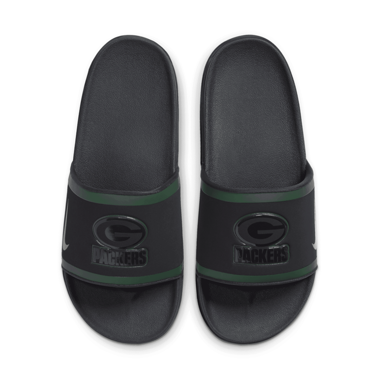 Nike Offcourt (NFL Green Bay Packers) Slides Angle 3