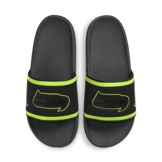 Nike Offcourt (NFL Seattle Seahawks) Slides Angle 3