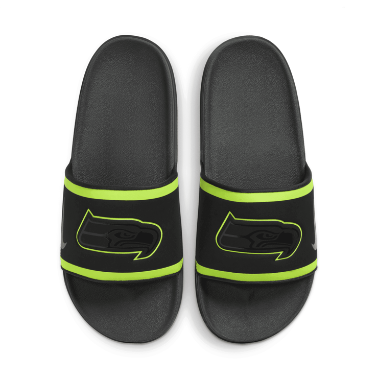 Nike Offcourt (NFL Seattle Seahawks) Slides Angle 3