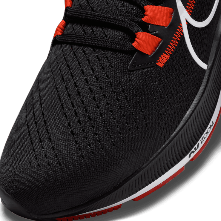 Nike College Air Zoom Pegasus 38 (Oregon State) Running Shoes Angle 4