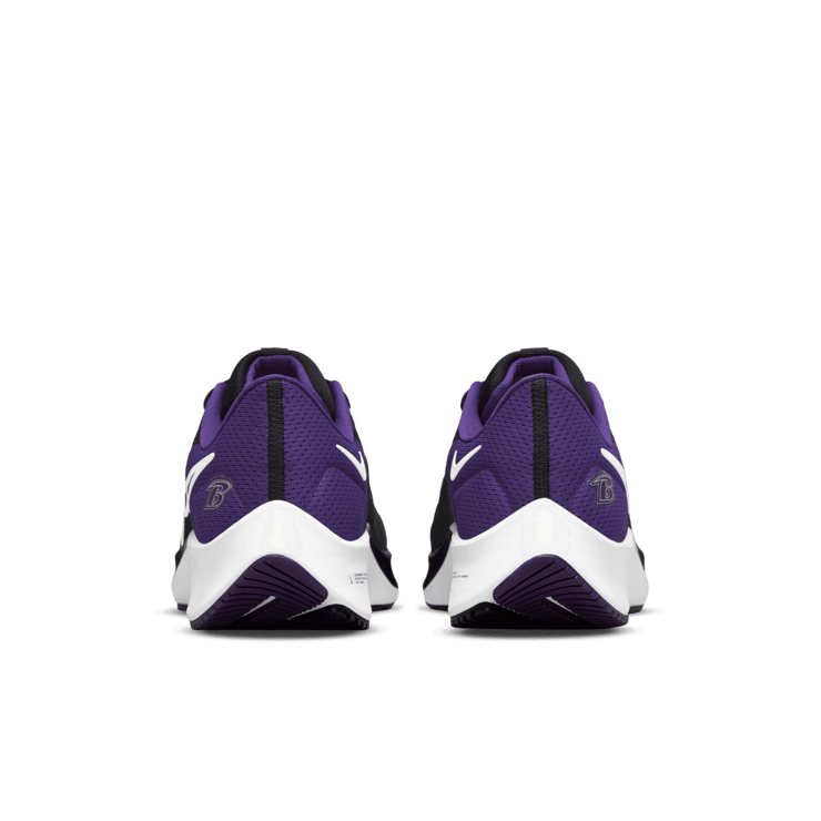Nike Air Zoom Pegasus 38 (NFL Baltimore Ravens) Running Shoes Angle 3