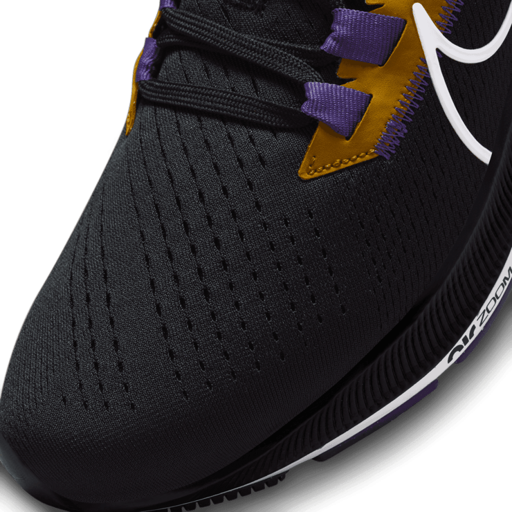 Nike Air Zoom Pegasus 38 (NFL Baltimore Ravens) Running Shoes Angle 4