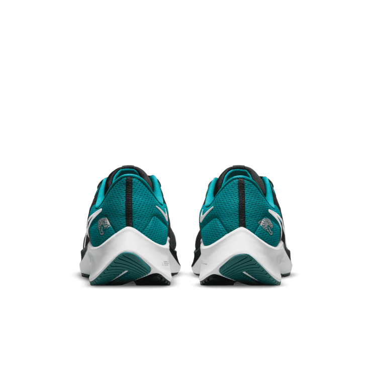 Nike Air Zoom Pegasus 38 (NFL Jacksonville Jaguars) Running Shoes Angle 3