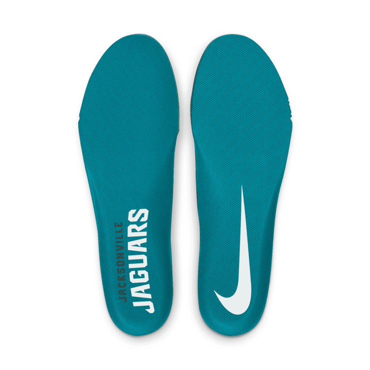 Nike Air Zoom Pegasus 38 (NFL Jacksonville Jaguars) Running Shoes Angle 7