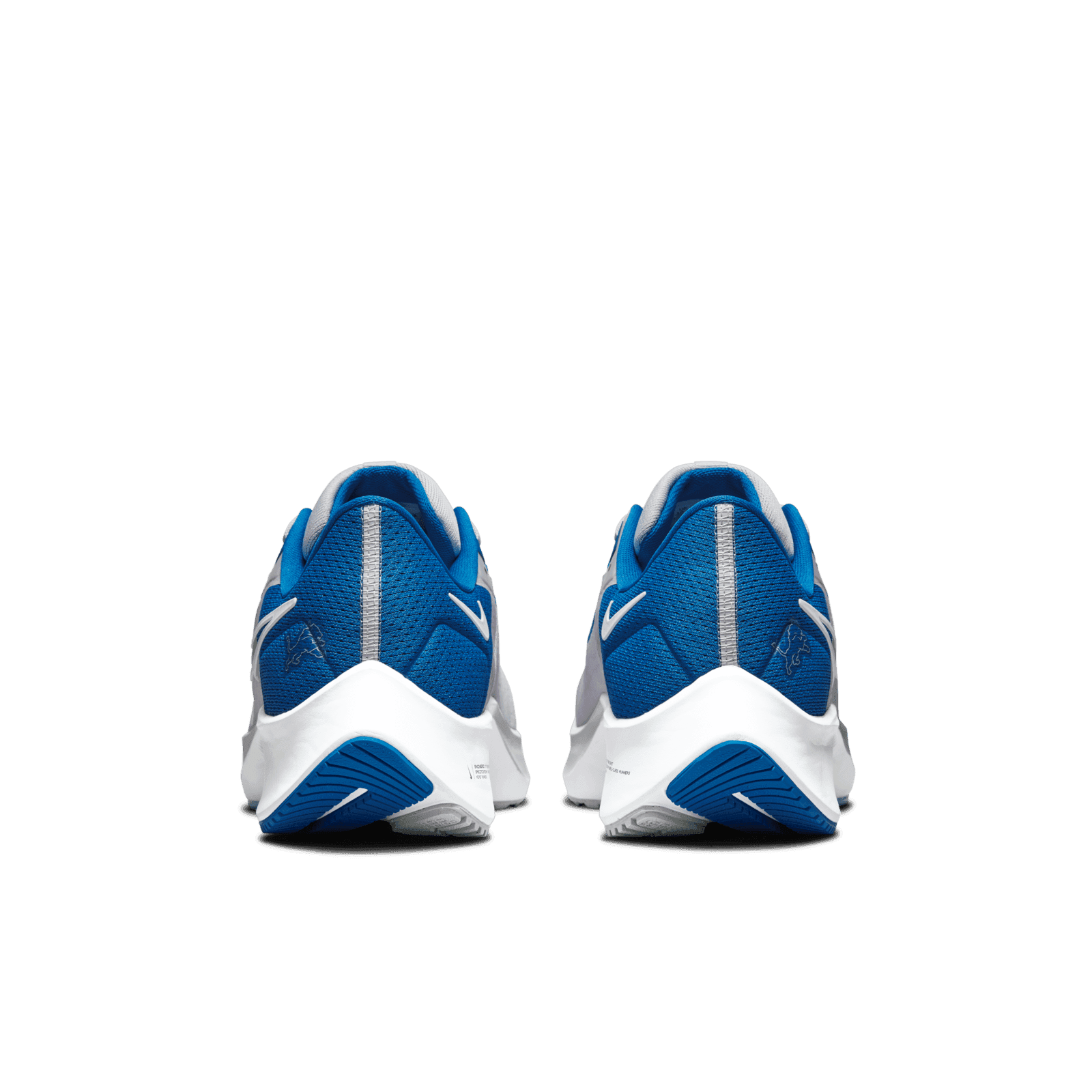 Nike Air Zoom Pegasus 38 (NFL Detroit Lions) Running Shoes Angle 3