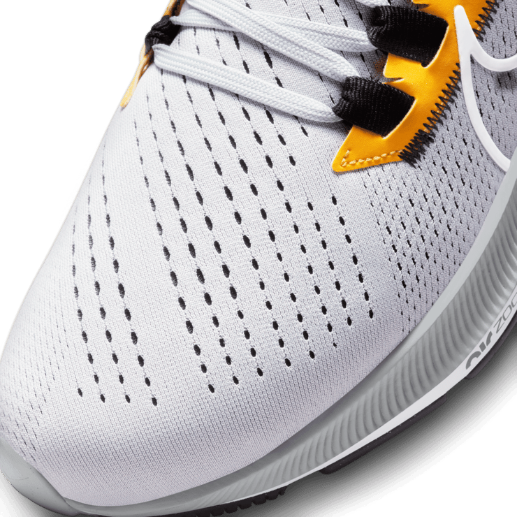 Nike Air Zoom Pegasus 38 (NFL Pittsburgh Steelers) Running Shoes Angle 4