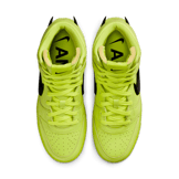 Nike Dunk High AMBUSH Flash Lime Angle 1