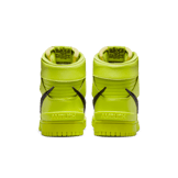 Nike Dunk High AMBUSH Flash Lime Angle 3