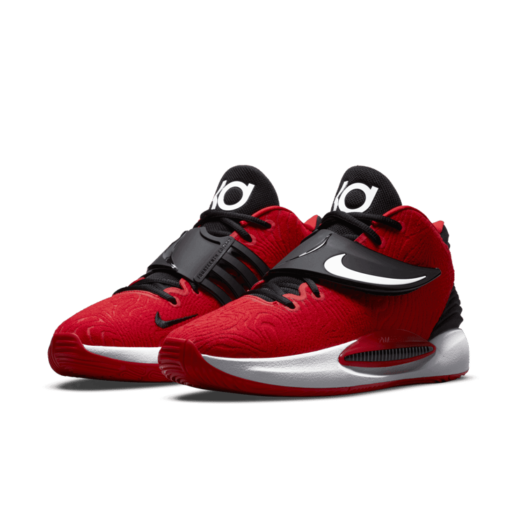 Nike KD14 (Team) Basketball Shoes Angle 2
