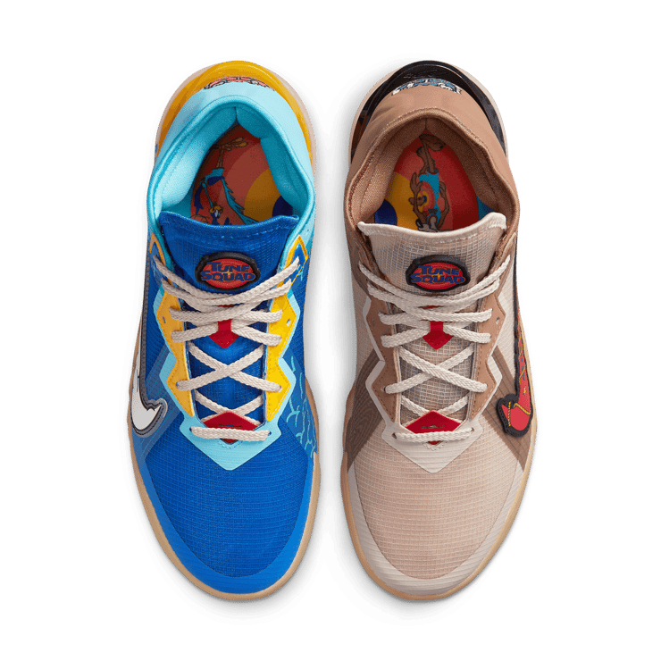 Nike LeBron 18 Low 'Wile E. vs Roadrunner' Basketball Shoes Angle 1