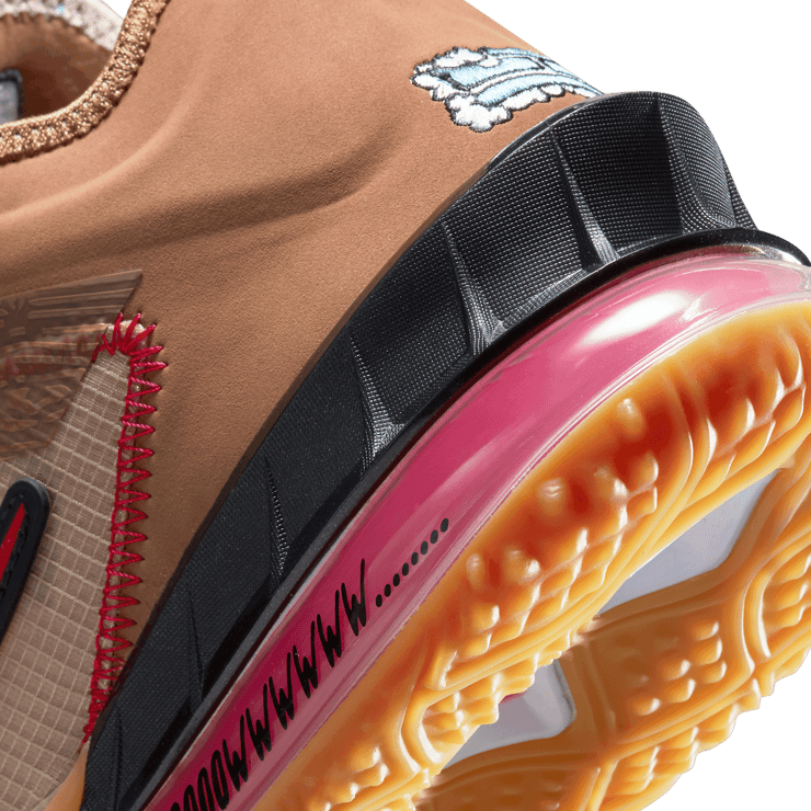 Nike LeBron 18 Low 'Wile E. vs Roadrunner' Basketball Shoes Angle 5