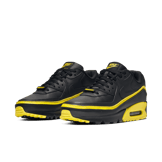 Air Max 90 Undefeated Black Optic Yellow Angle 2