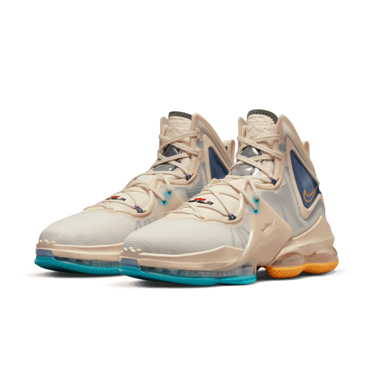 Nike LeBron 19 Basketball Shoes Angle 2