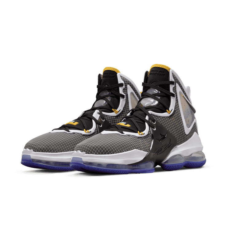 Nike LeBron 19 Basketball Shoes Angle 2