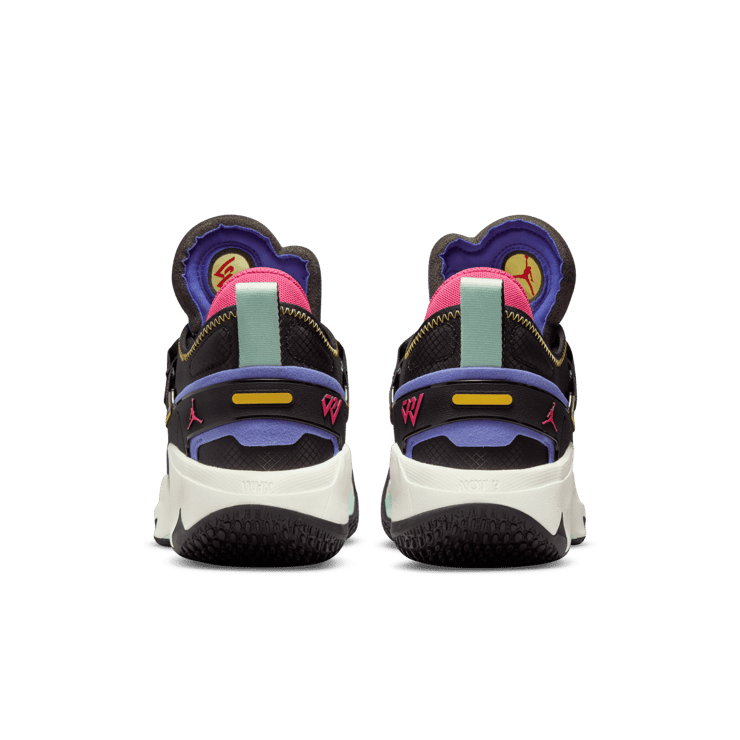 Jordan Why Not .5? Basketball Shoes in Black Angle 3