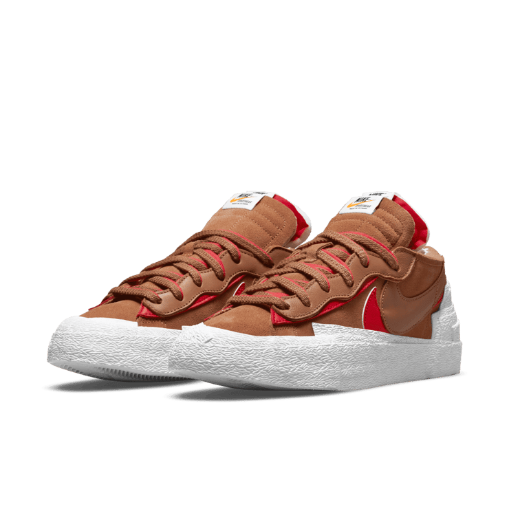 Nike Blazer Low sacai British Tan Angle 2