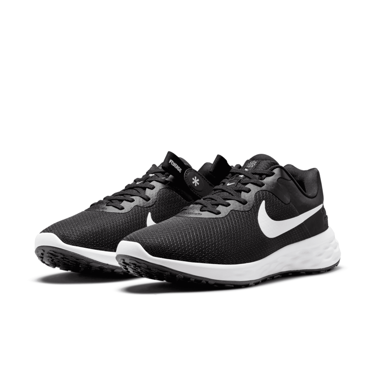 Nike Revolution 6 FlyEase Next Nature Easy On/Off Road Running Shoes Angle 2