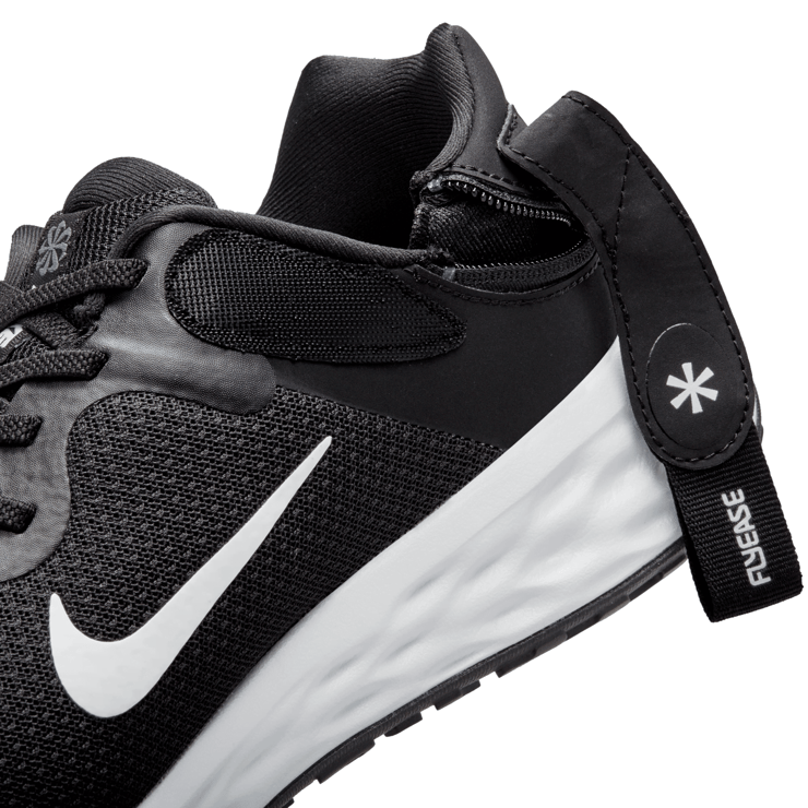 Nike Revolution 6 FlyEase Next Nature Easy On/Off Road Running Shoes Angle 6