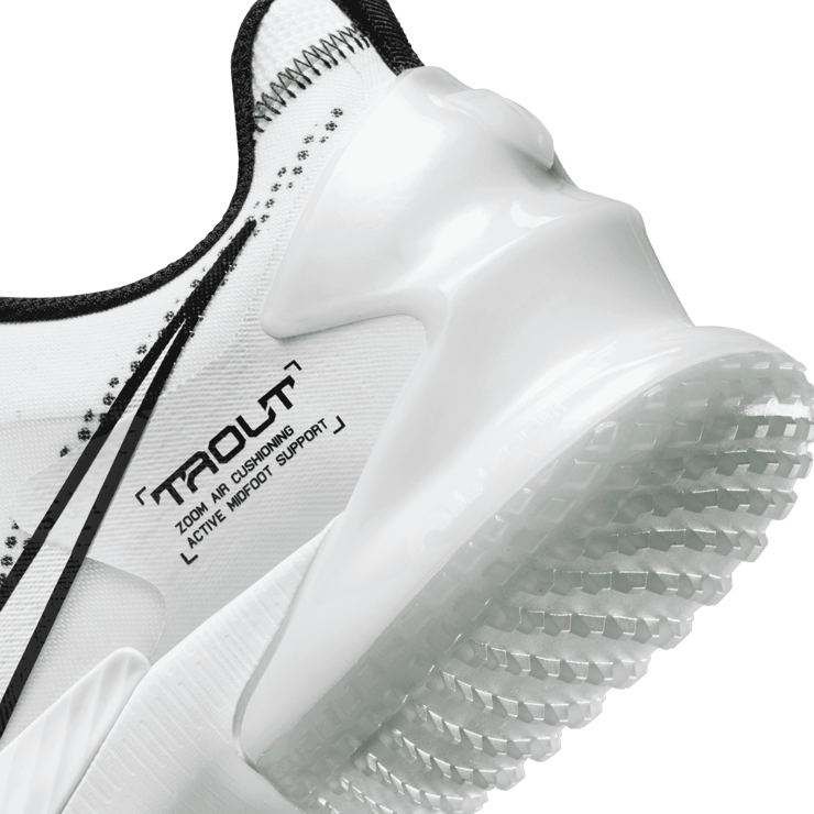 Nike Force Zoom Trout LTD Turf Baseball Shoes Angle 4