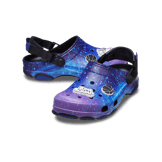 Crocs Classic All-Terrain Clog Space Jam Black Purple Angle 0
