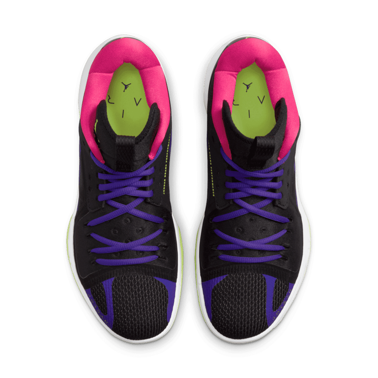Jordan Zoom Separate Basketball Shoes in Black Angle 1