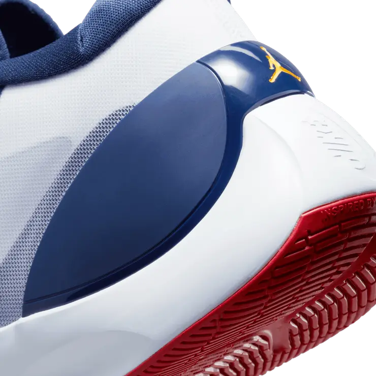 Jordan Zoom Separate Basketball Shoes in Blue Angle 5
