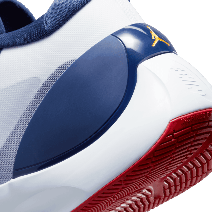 Jordan Zoom Separate Basketball Shoes in Blue Angle 5