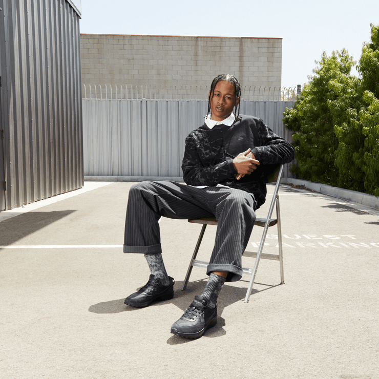 Nike Waffle Debut Shoes Angle 8