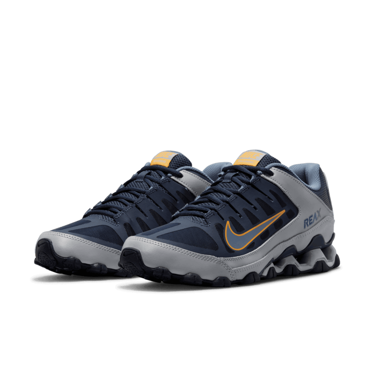 Grey Nike Reax Tr Training Shoes Nike Reax Tr Mesh 'Dark' In Blue