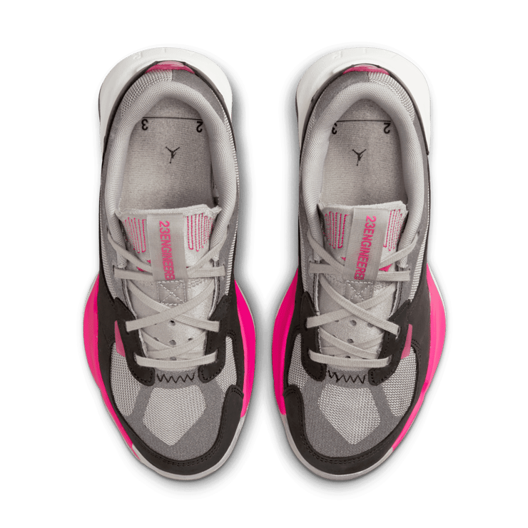 Jordan Air 200E Shoes in Grey Angle 1