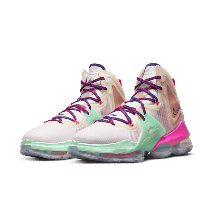 Nike LeBron 19 Basketball Shoes Angle 2