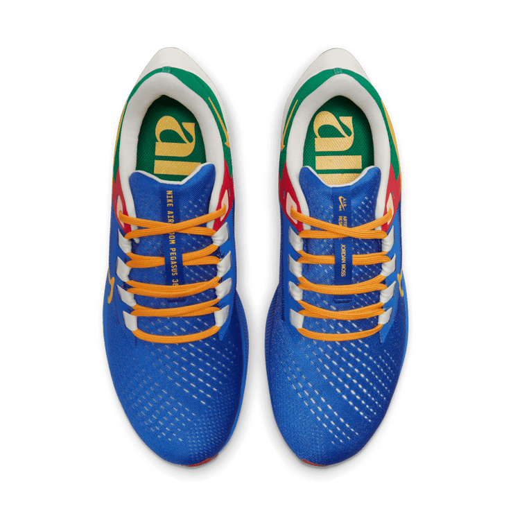 Nike Air Zoom Pegasus 38 A.I.R. Jordan Moss Road Running Shoes Angle 1