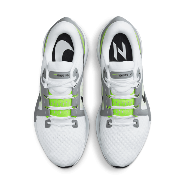 Nike Air Zoom Vomero 16 (White/Volt) Angle 1