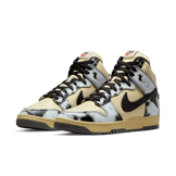Nike Dunk High 1985 Acid Wash Cream Black Angle 2