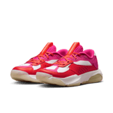 Jordan Air 200E Shoes in Red Angle 2