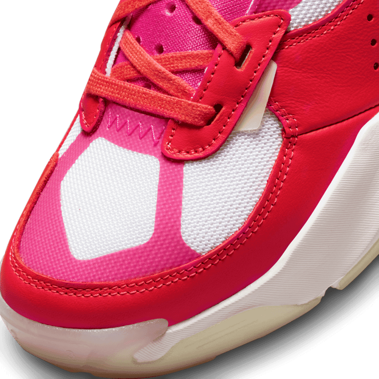 Jordan Air 200E Shoes in Red Angle 4