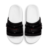 Jordan Super Play Slides in Black Angle 1