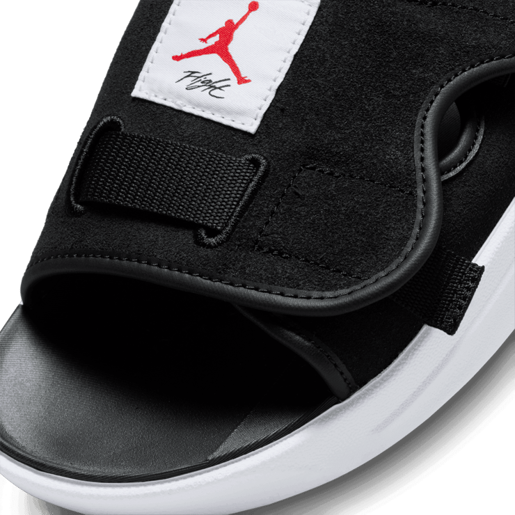 Jordan LS Slides in Black Angle 2