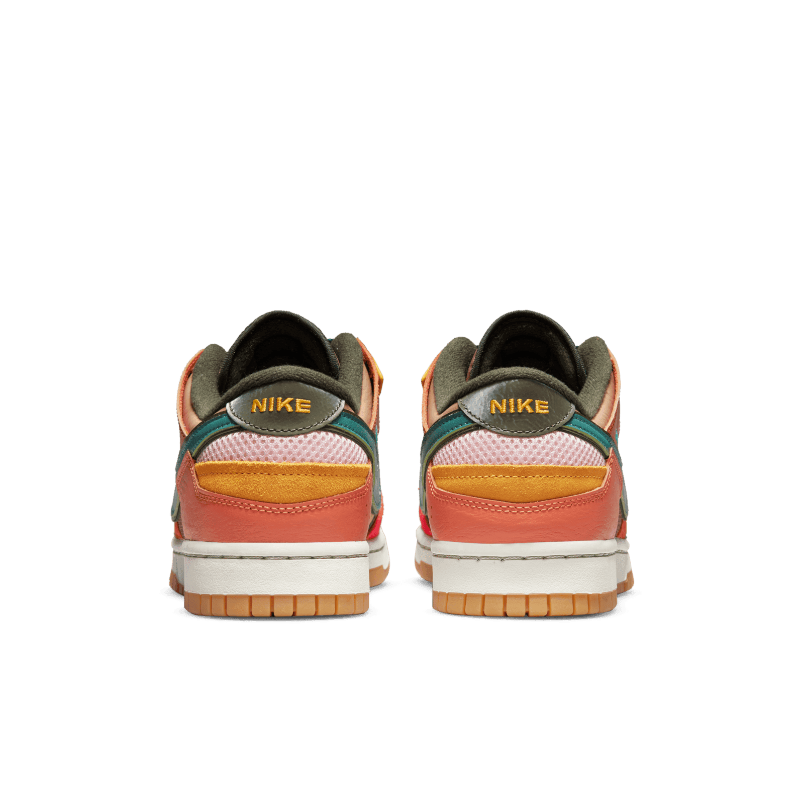 nike dunk scrap sail archeo brown