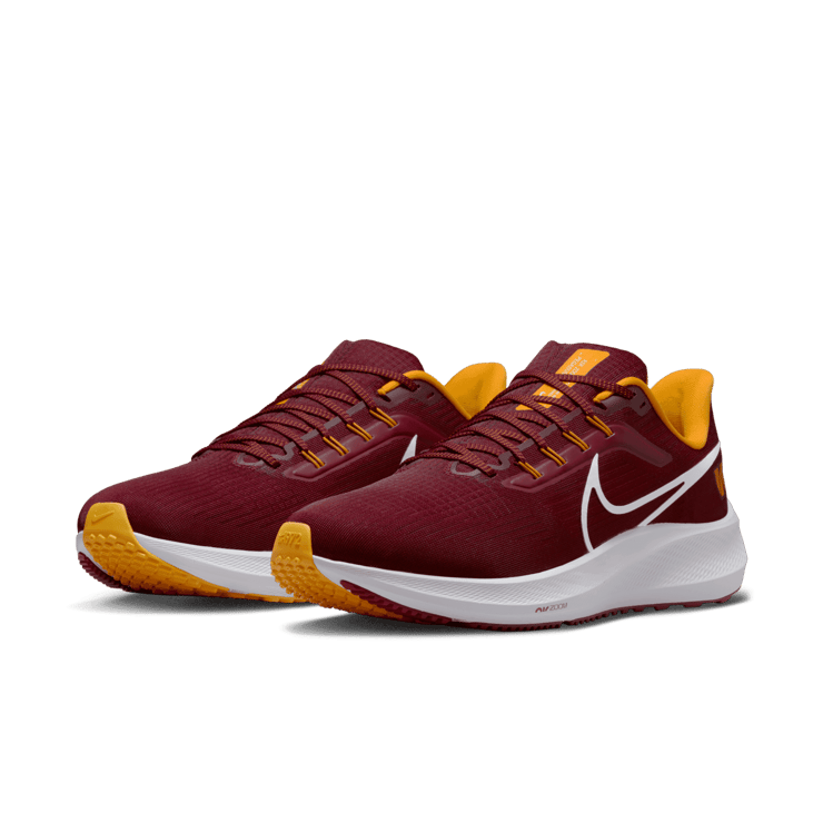 Nike Air Zoom Pegasus 39 (NFL Washington Commanders) Road Running Shoes Angle 2