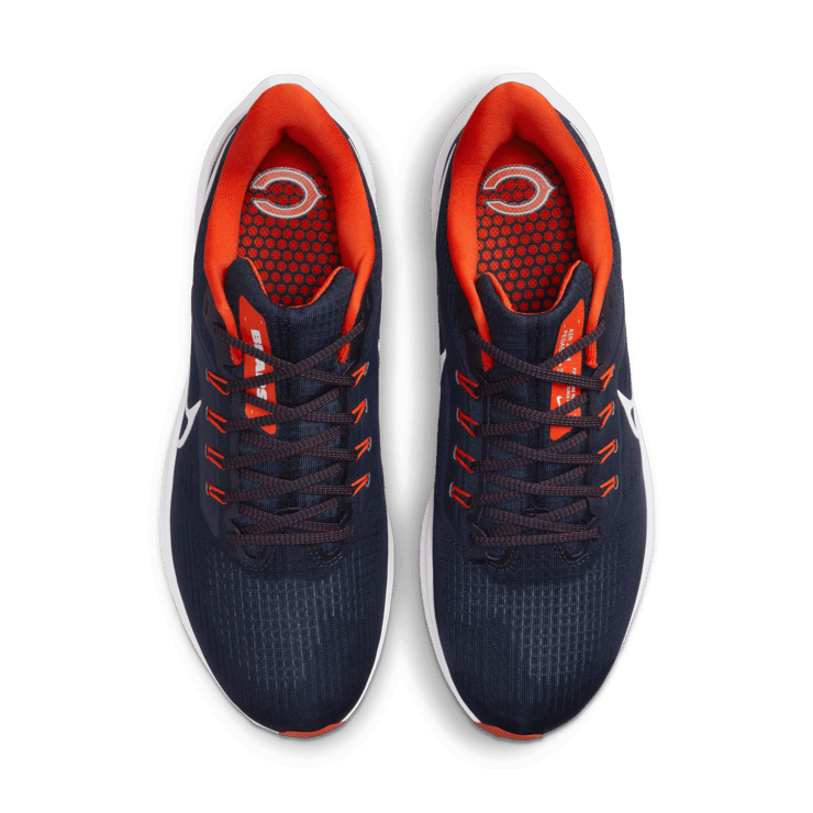 Nike Air Zoom Pegasus 39 (NFL Chicago Bears) Road Running Shoes Angle 1