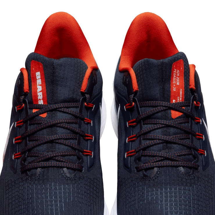 Nike Air Zoom Pegasus 39 (NFL Chicago Bears) Road Running Shoes Angle 6