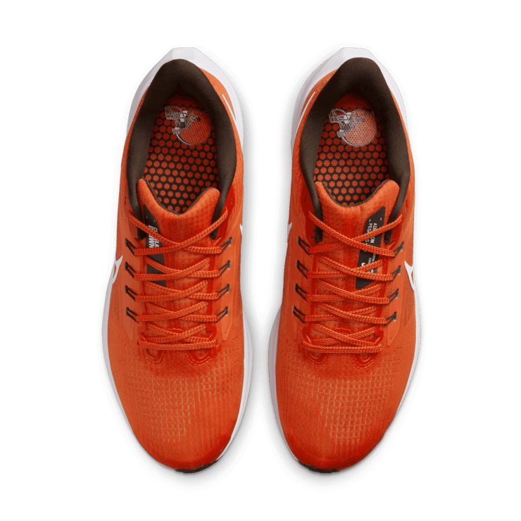 Nike Air Zoom Pegasus 39 (NFL Cleveland Browns) Road Running Shoes Angle 1