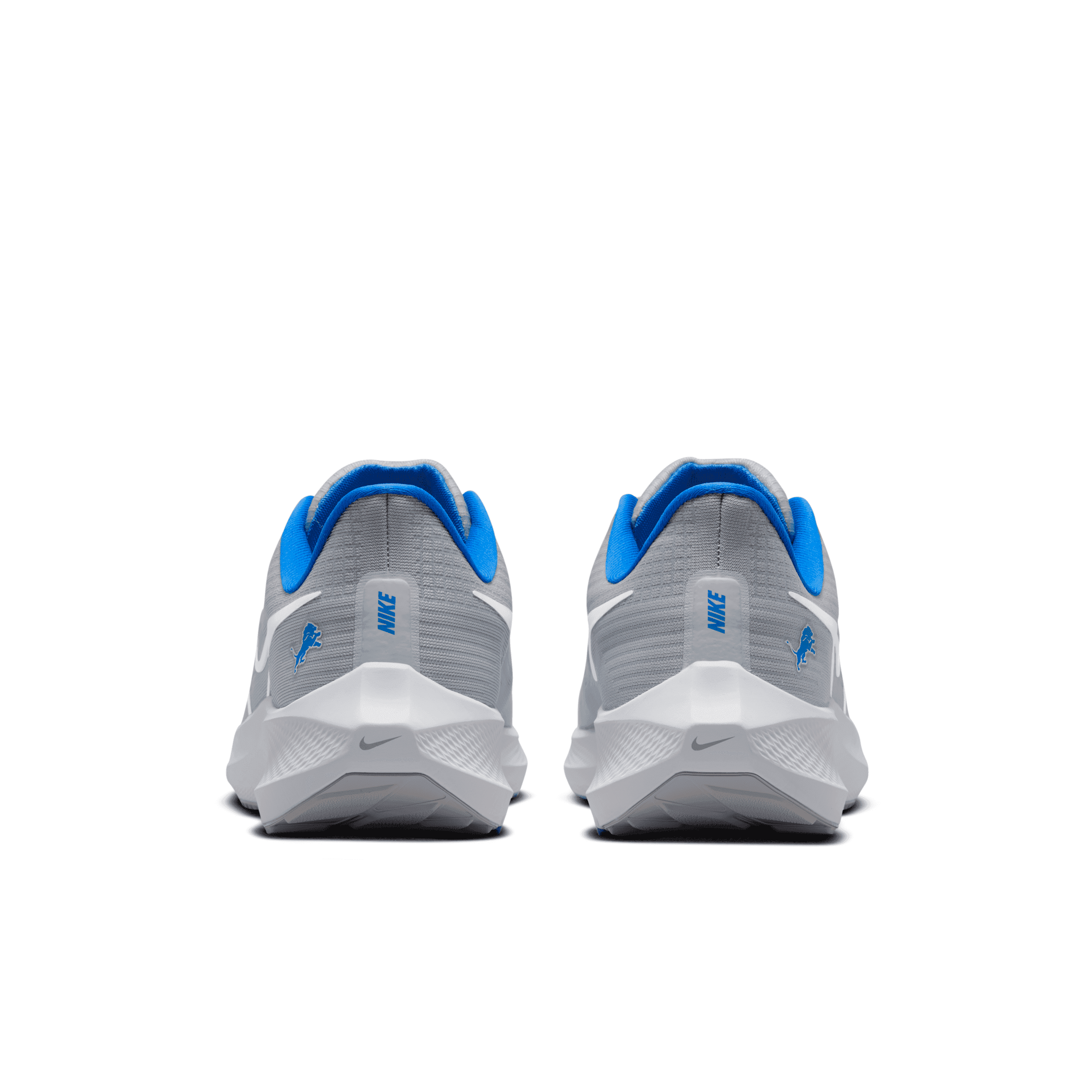 Nike Air Zoom Pegasus 39 (NFL Detroit Lions) Road Running Shoes Angle 4