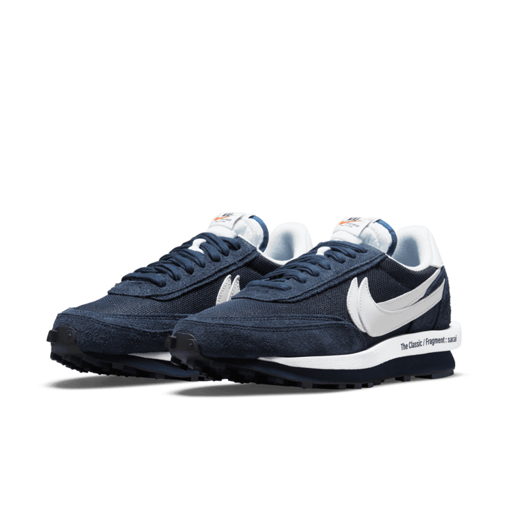 Nike LD Waffle SF Sacai fragment Blue Void Angle 2