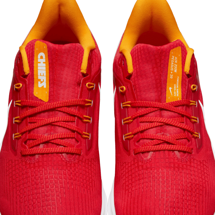 Nike Air Zoom Pegasus 39 (NFL Kansas City Chiefs) Road Running Shoes Angle 6