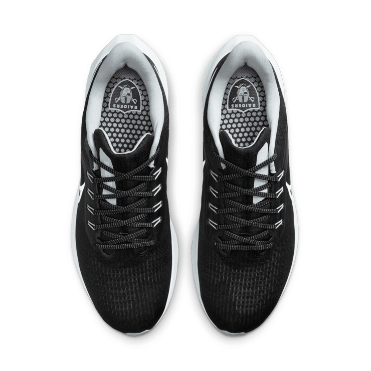 Nike Air Zoom Pegasus 39 (NFL Las Vegas Raiders) Road Running Shoes Angle 1