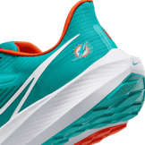 Nike Air Zoom Pegasus 39 (NFL Miami Dolphins) Road Running Shoes Angle 5