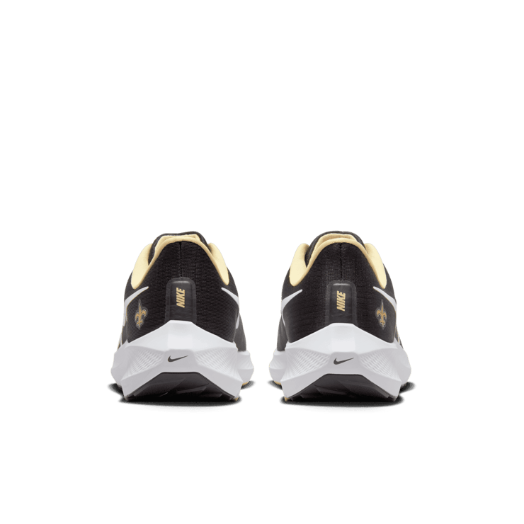 Nike Air Zoom Pegasus 39 (NFL New Orleans Saints) Road Running Shoes Angle 3