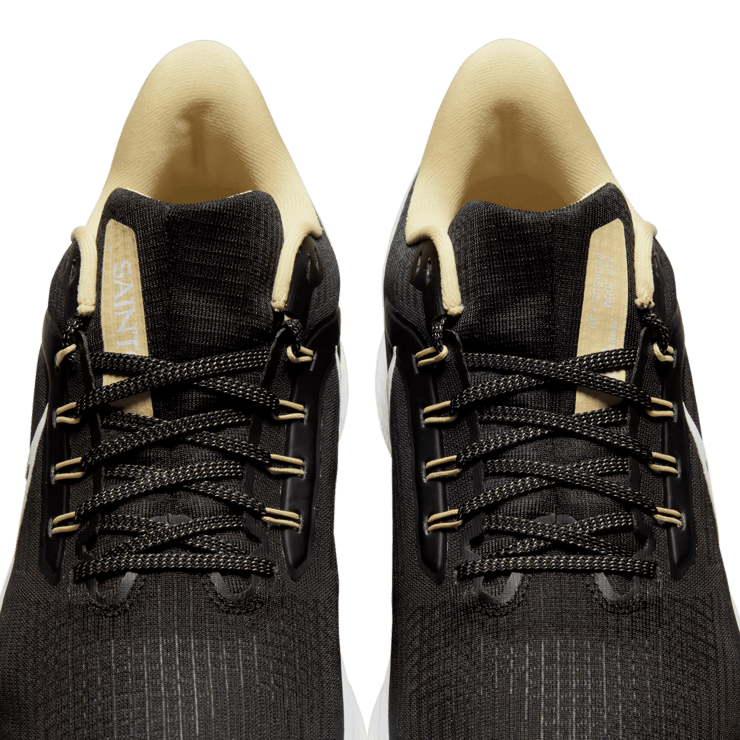 Nike Air Zoom Pegasus 39 (NFL New Orleans Saints) Road Running Shoes Angle 6